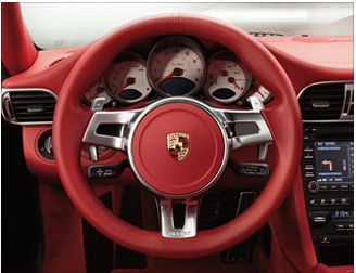 Porsche 718 Cayman S >> Volant sport design rouge carrera - Habitacle - Boxster ... Porsche 718 Cayman S >> Volant sport design rouge carrera - Habitacle - Boxster ...