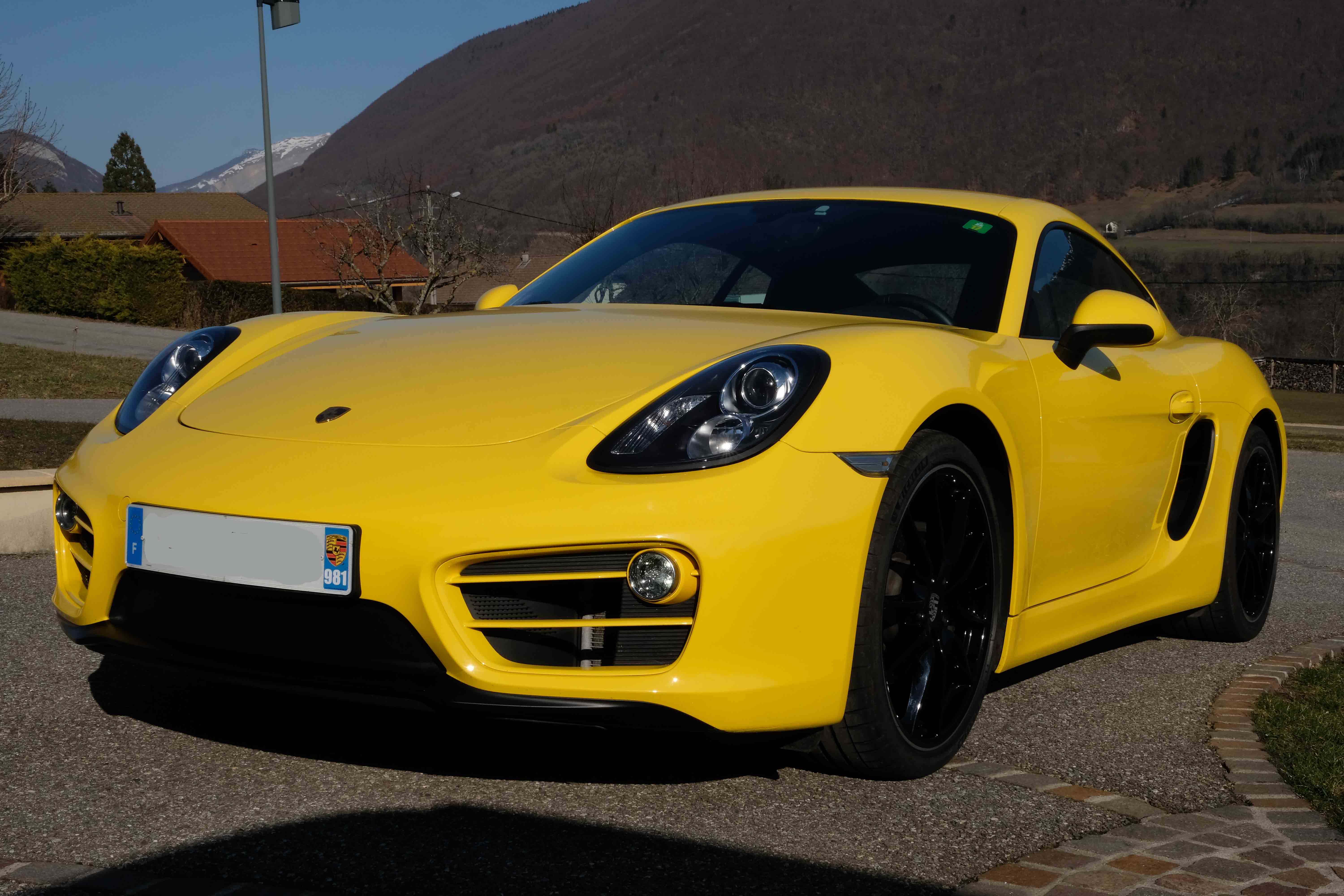 CAYMAN 981 2.7 PDK JAUNE RACING Boxster & Cayman & 911 VENDUS Boxster Cayman 911 (Porsche)