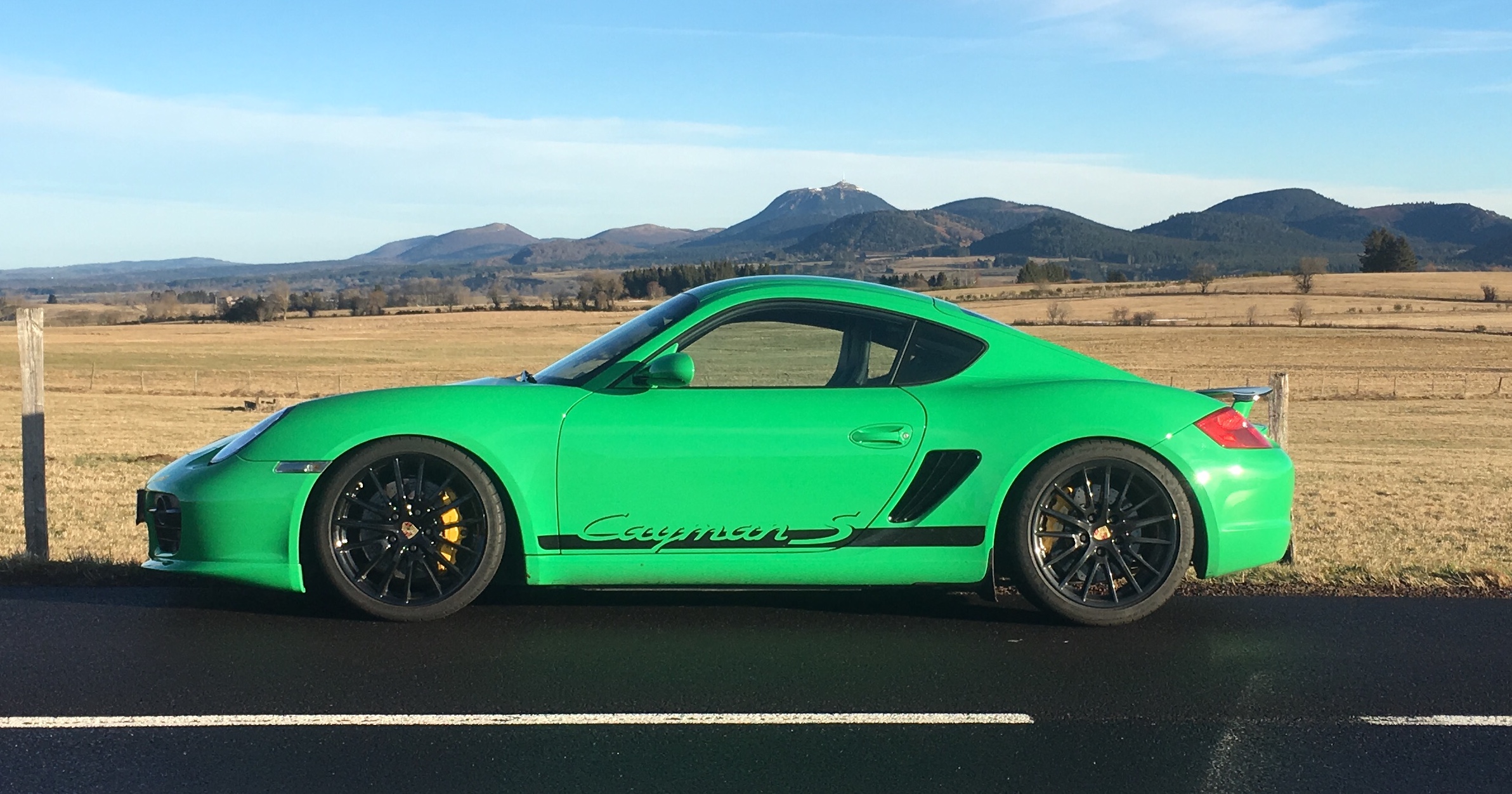 Cayman S 987.1 Viper green Exclusive Manufaktur Boxster & Cayman & 911 VENDUS Boxster Cayman