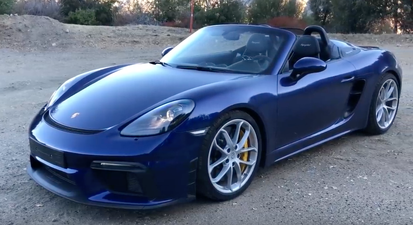 Spyder vous avez dit Spyder Boxster Spyder Boxster Cayman 911 (Porsche)